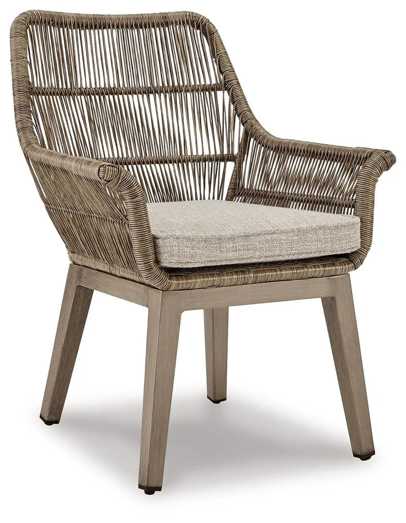 Beach Front - Arm Chair With Cushion by Unique Piece Furniture