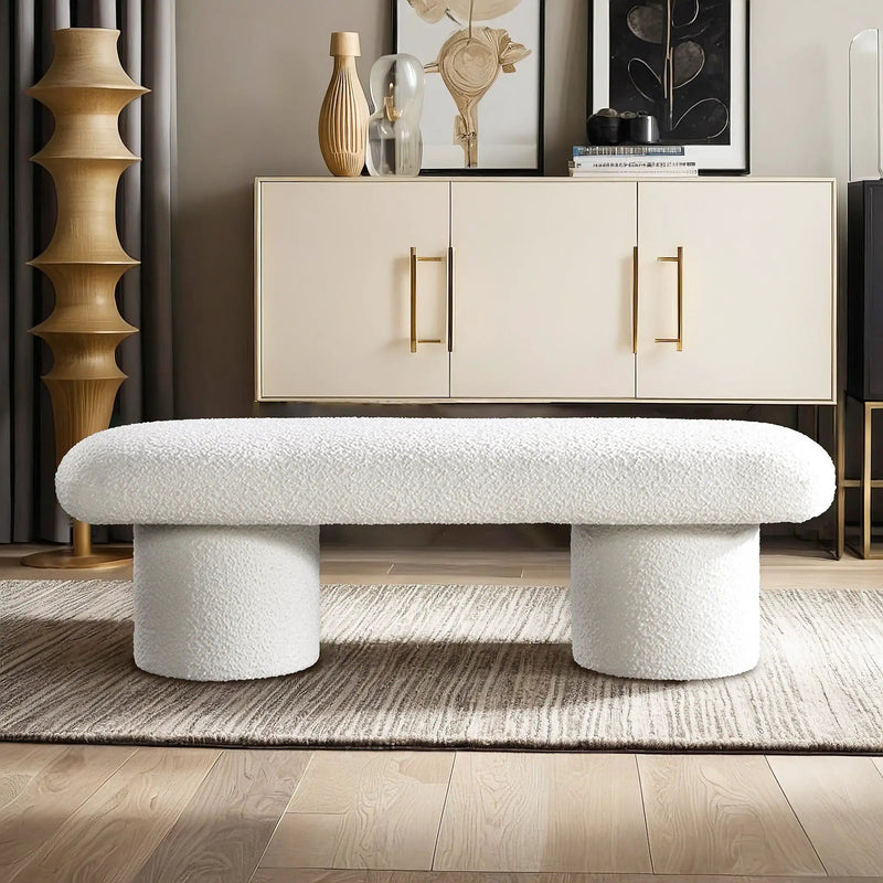 Randolph - Bench - Ivory by Unique Piece Furniture