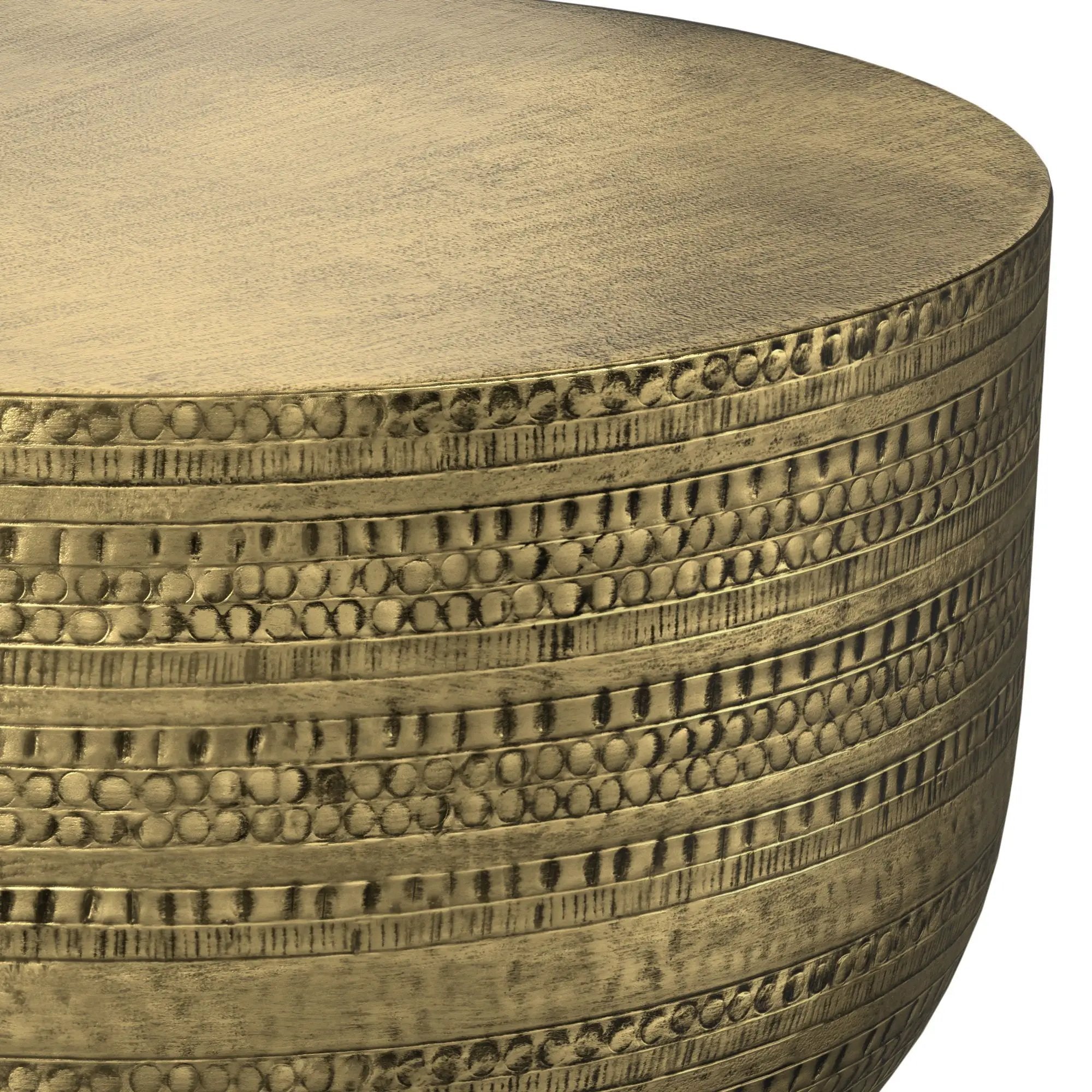 Johnsen - Handcrafted Metal Coffee Table by Unique Piece Furniture