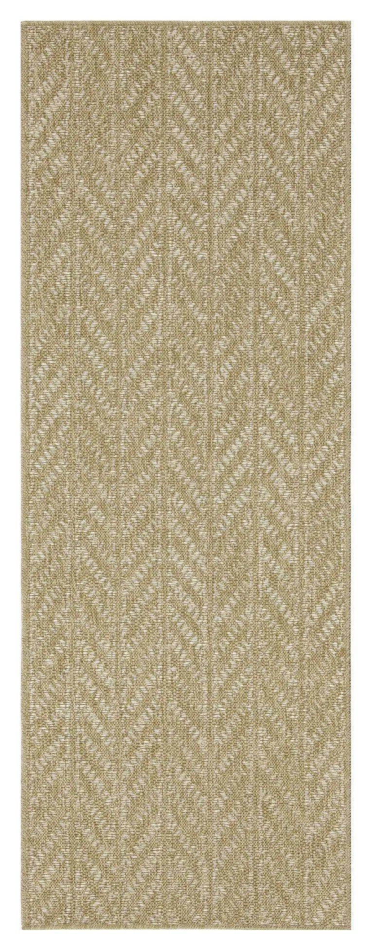 Earth GC_NTL1014 Jute/White Indoor/Outdoor Area Rug by HouseOfZazla