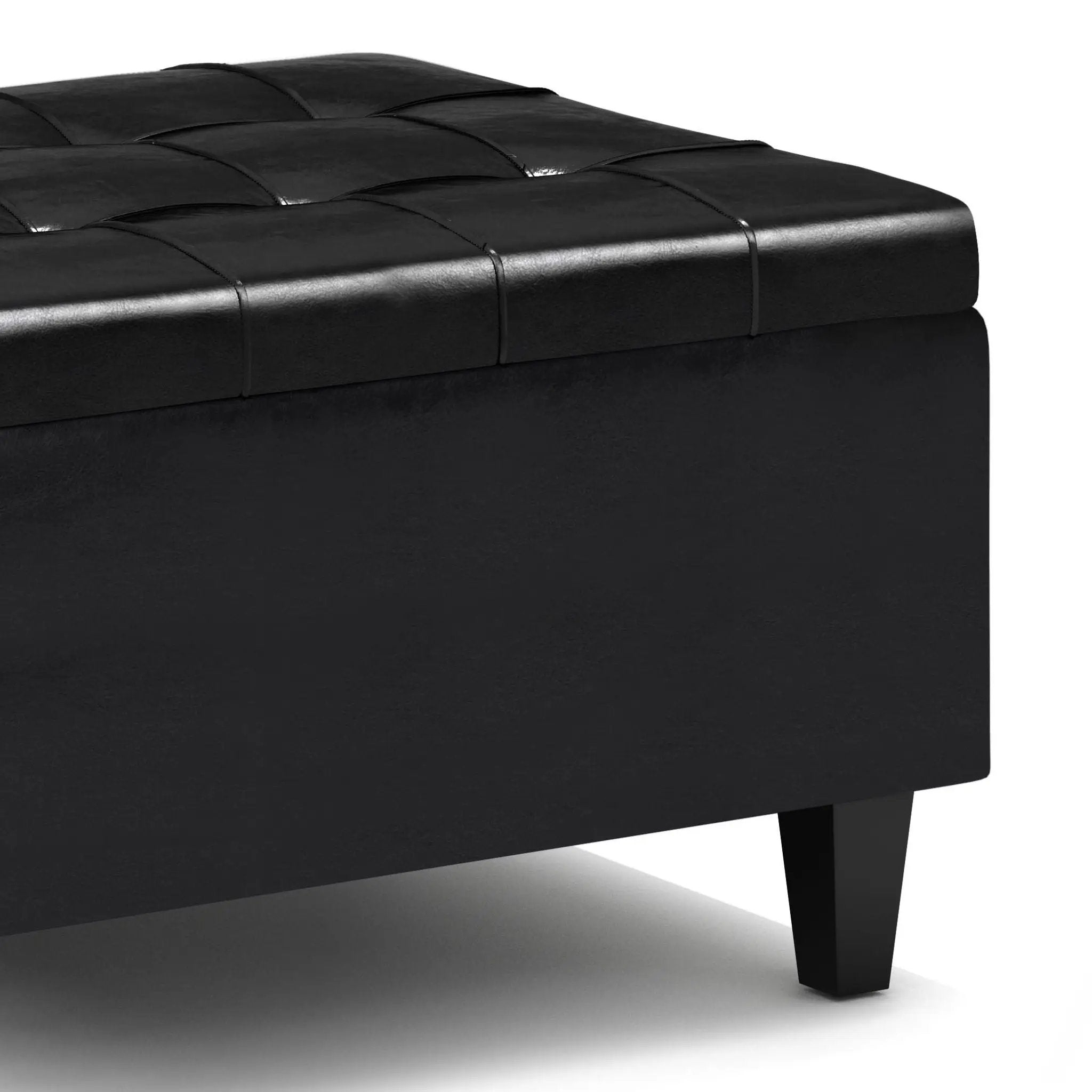 Harrison - Upholstered Coffee Table Storage Ottoman by HouseOfZazla