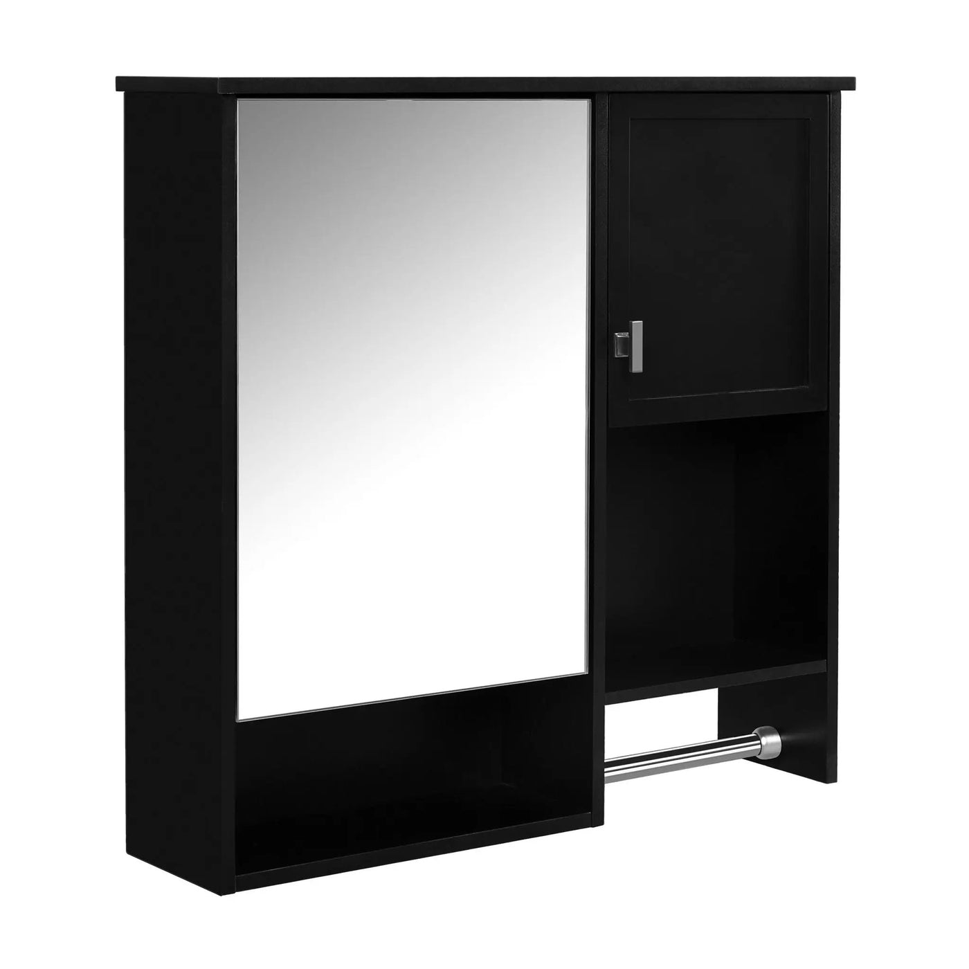 Modern Wall Mounted Bathroom Medicine Cabinet, Bathroom Wall Storage Cabinet With Mirror by HouseOfZazla