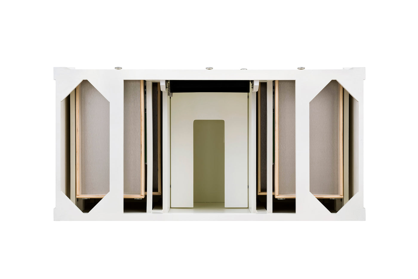 James Martin Brittany 48" Single Bathroom Vanity, Bright White by James Martin