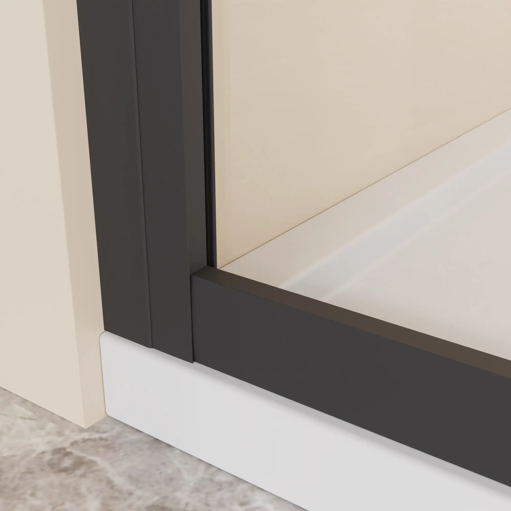 Neo-Angle Sliding Shower Enclosure 36"x72" by HouseOfZazla