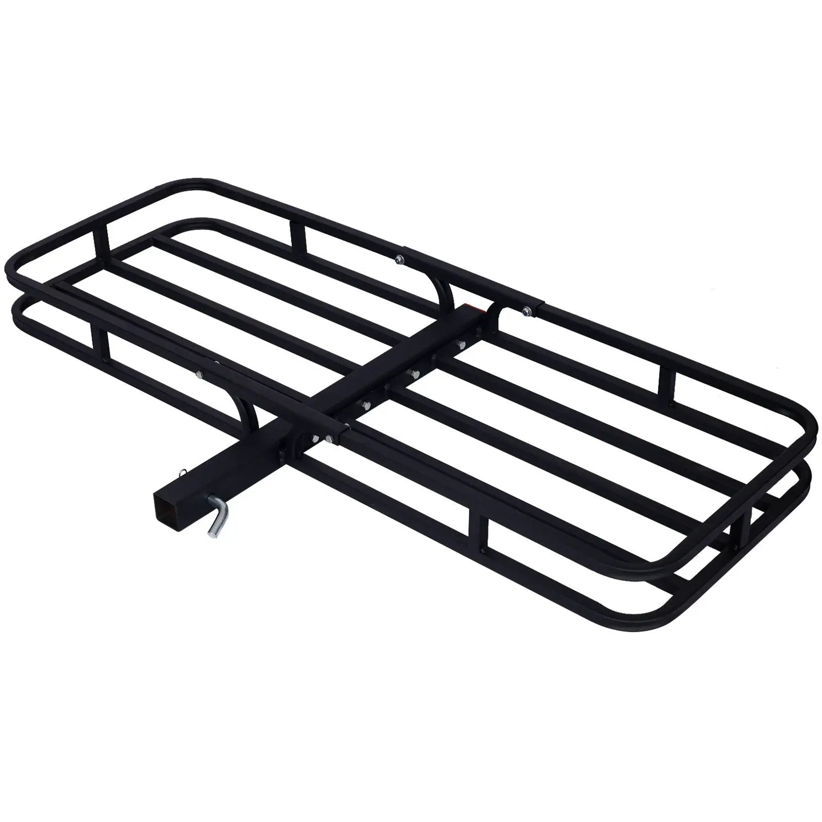 Heavy Duty Steel Hitch Mount Cargo Carrier Rack For SUV, Truck, Car With 2" Receiver - Black by HouseOfZazla