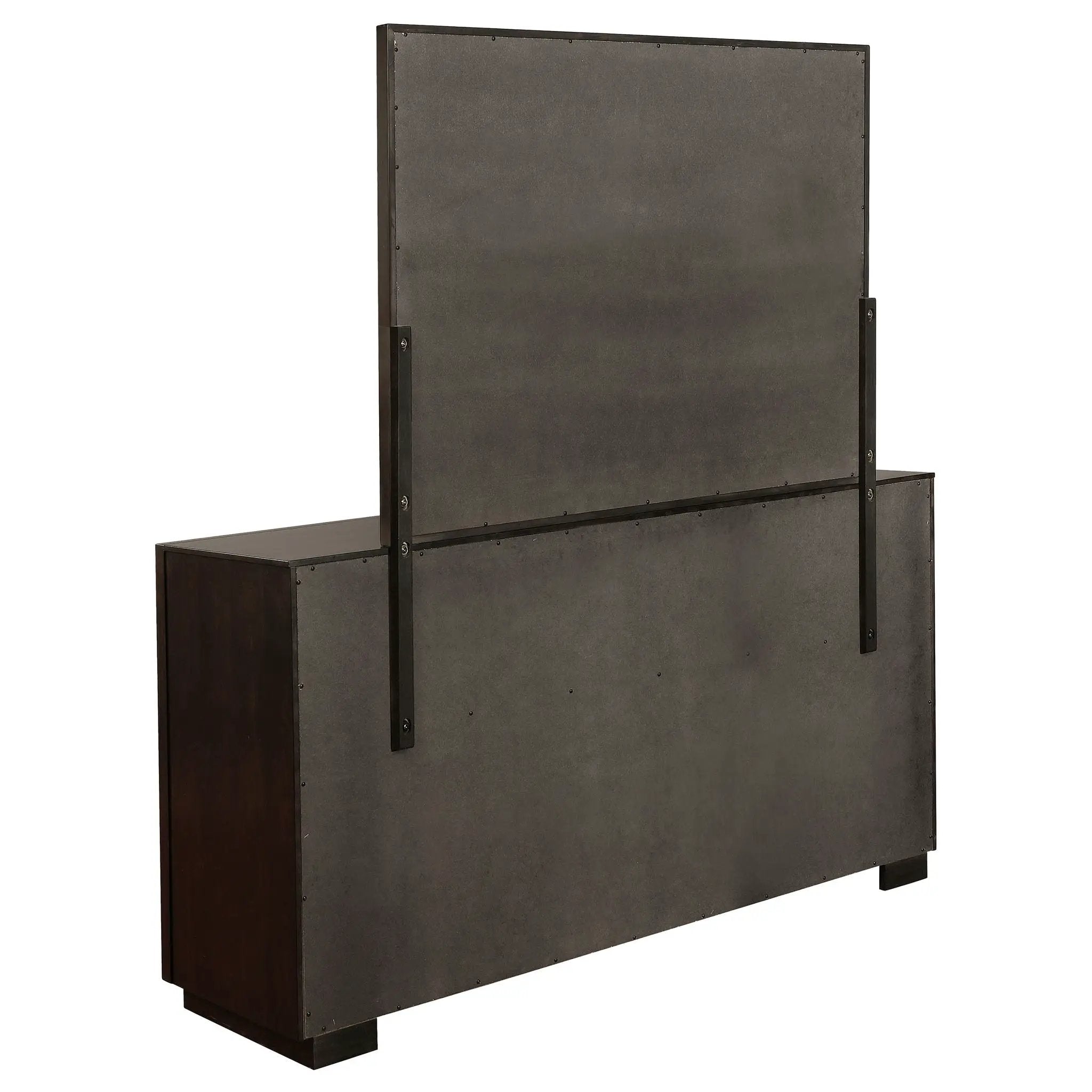 Durango 8-drawer Dresser with Mirror Smoked Peppercorn by Unique Piece Furniture