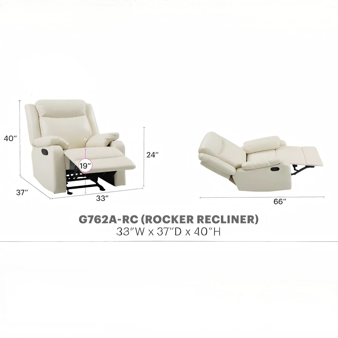 Ward - Rocker Recliner by HouseOfZazla
