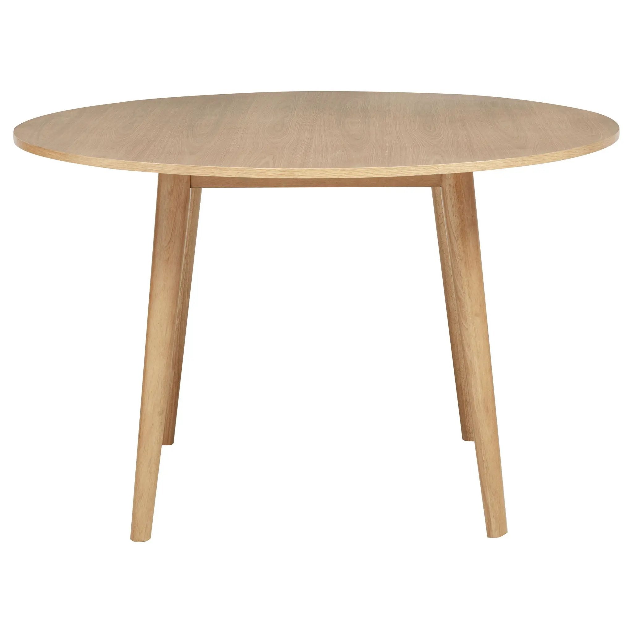 Andrews 5-piece Round Dining Table Set Light Ash and White by Unique Piece Furniture