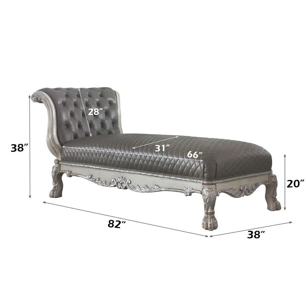 Dresden - Chaise w/1 Pillow by Unique Piece Furniture