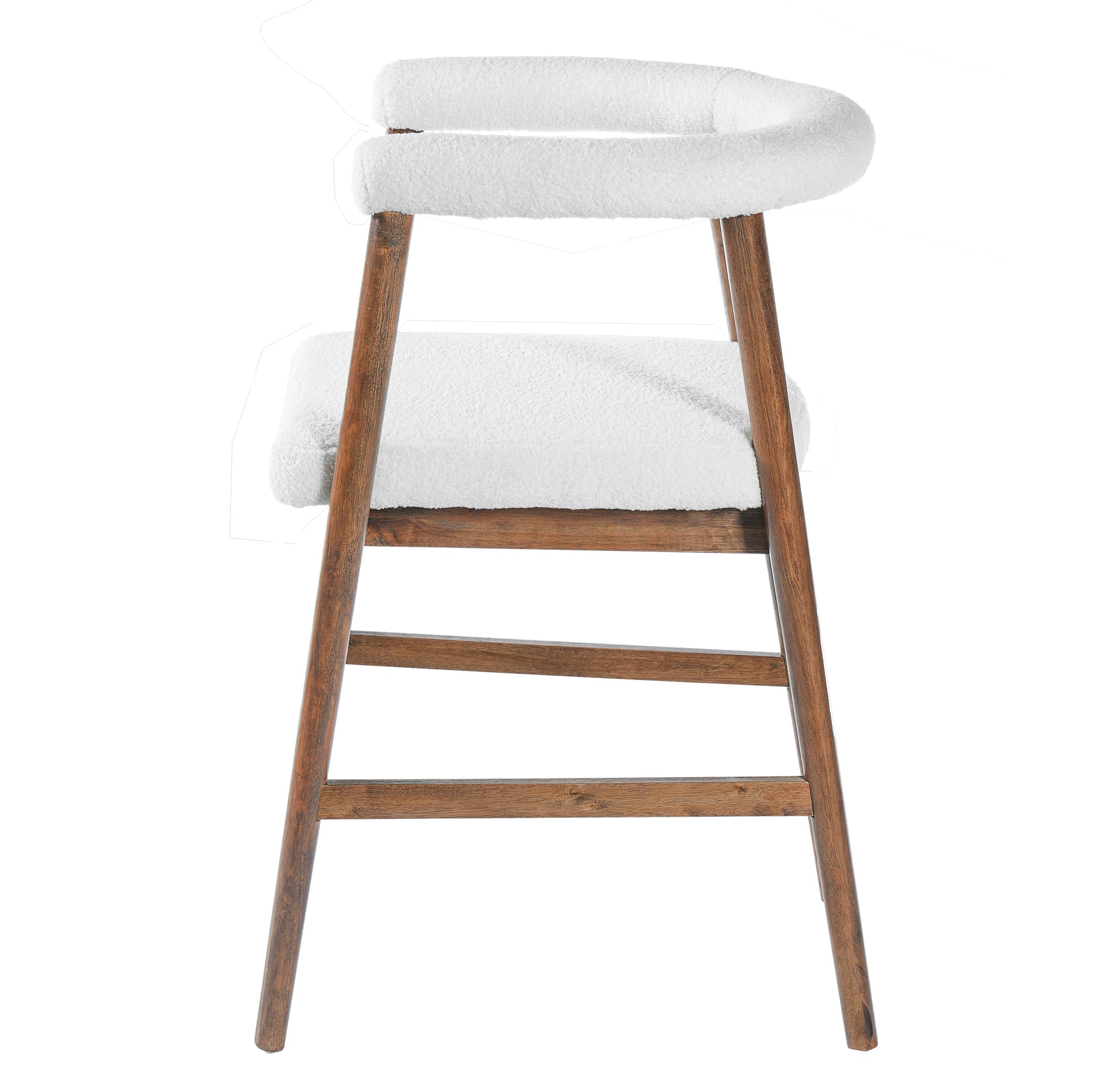 24.5'' Seat Height Bar Stools with Back, Set of 2 by HouseOfZazla