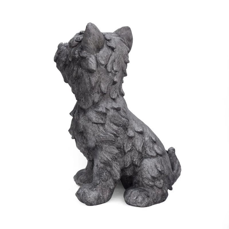 Cricket Dog Cast Stone Garden Statue by HouseOfZazla