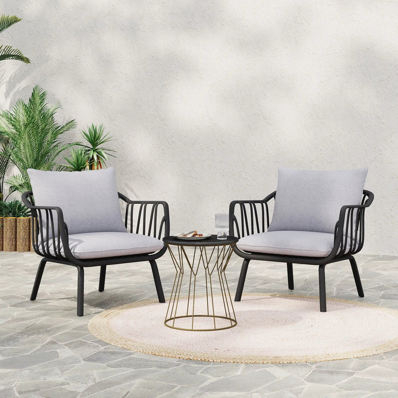 Huron Outdoor Club Chair (Set of 2) by HouseOfZazla