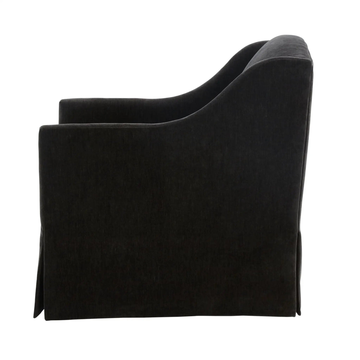 Luisa - Skirted Swivel Accent Chair by HouseOfZazla