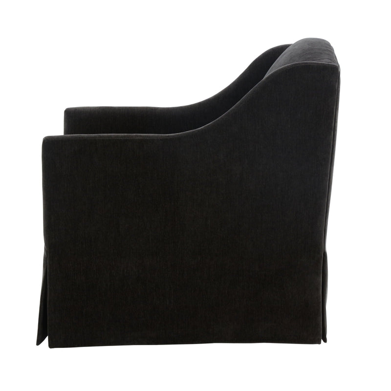 Luisa - Skirted Swivel Accent Chair by HouseOfZazla