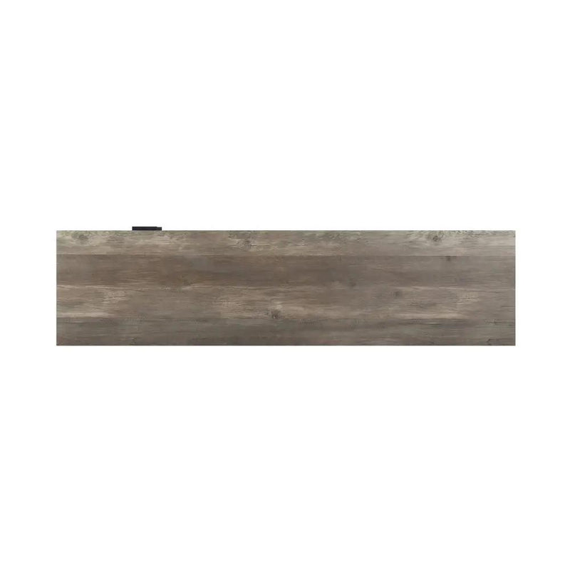 Nantan - 28" TV Stand - Rustic Oak & Black by Unique Piece Furniture
