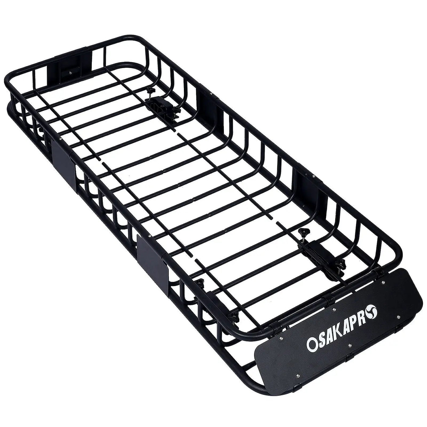 Motoring Rooftop Cargo Carrier Basket Steel Universal Fit Roof Rack by HouseOfZazla