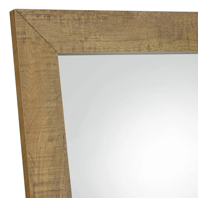 Cadence Tempered Glass Full Length Standing Mirror Mango by Unique Piece Furniture
