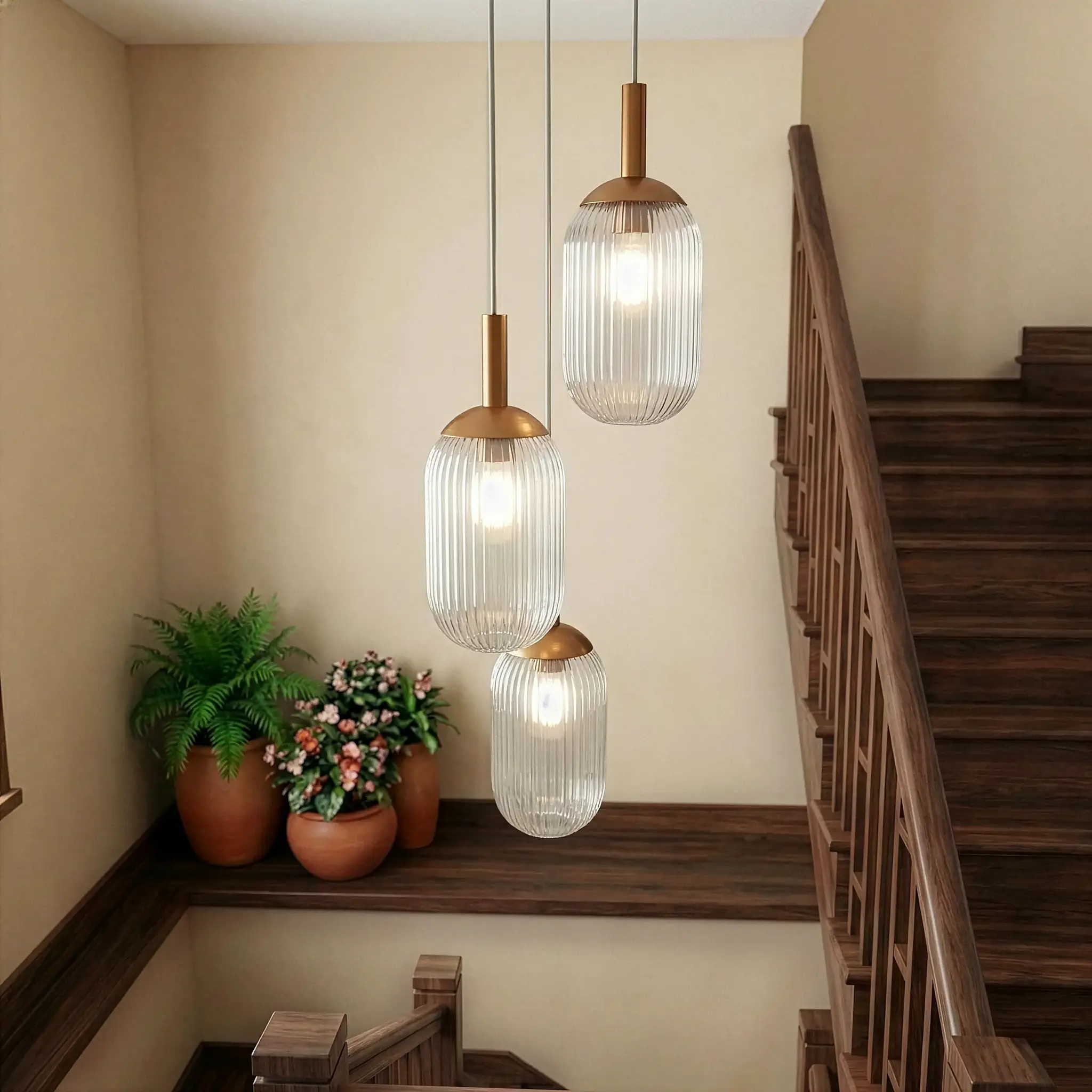 Creative American Country Retro Ceiling Light by HouseOfZazla