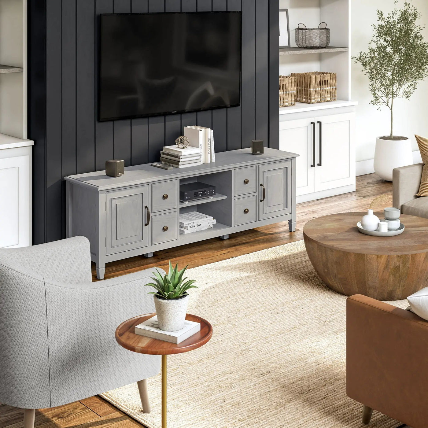 Connaught - Wide TV Stand by HouseOfZazla