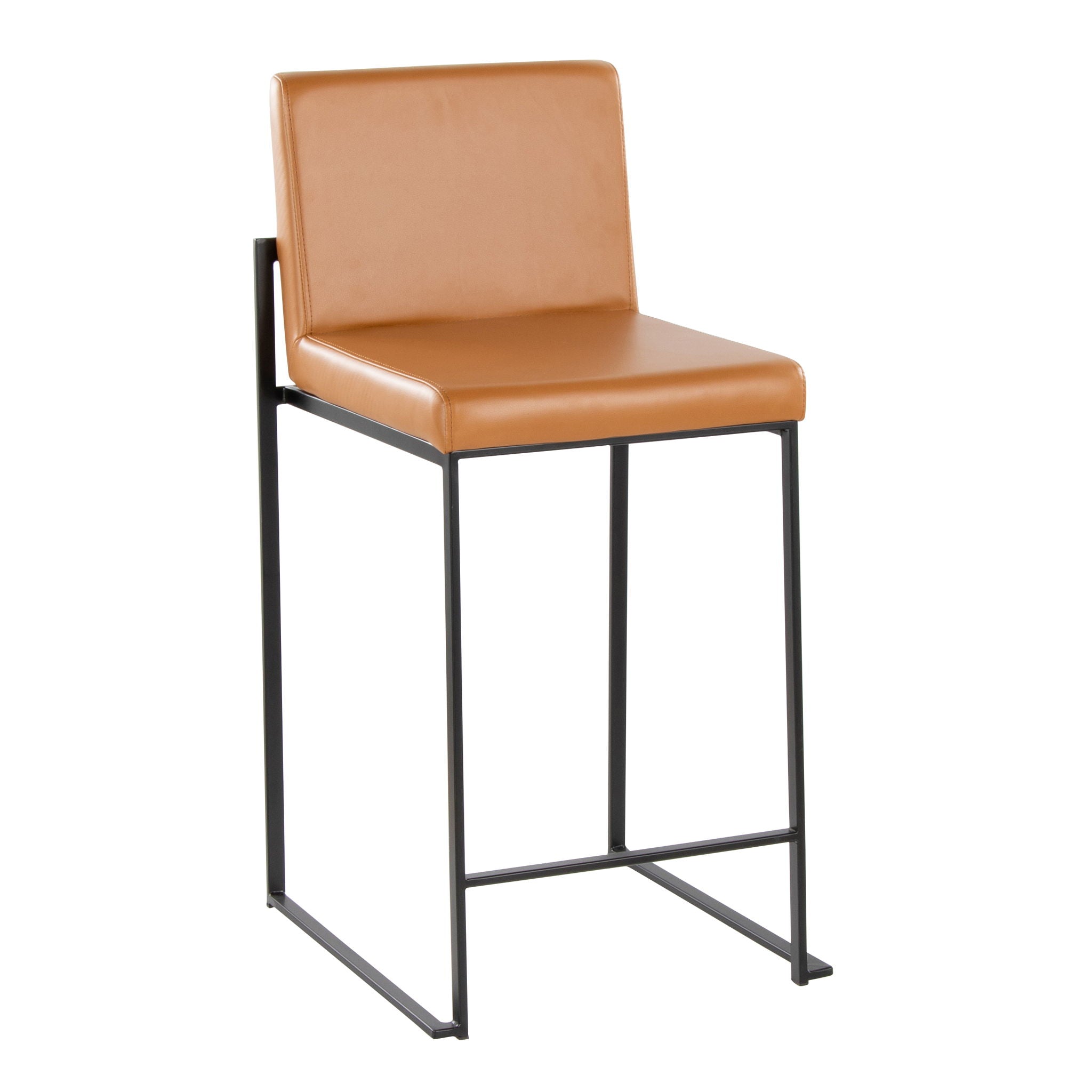 Fuji - Contemporary High Back Barstool Elegant Design by HouseOfZazla