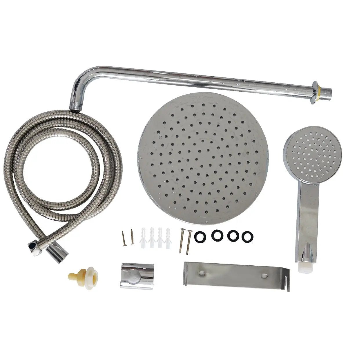 59 Inch Tempered Glass Shower Panel with Hand Shower by DirectDeals
