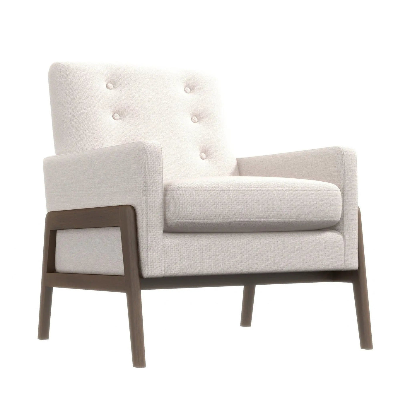 Cole - Solid Wood Lounge Chair by HouseOfZazla