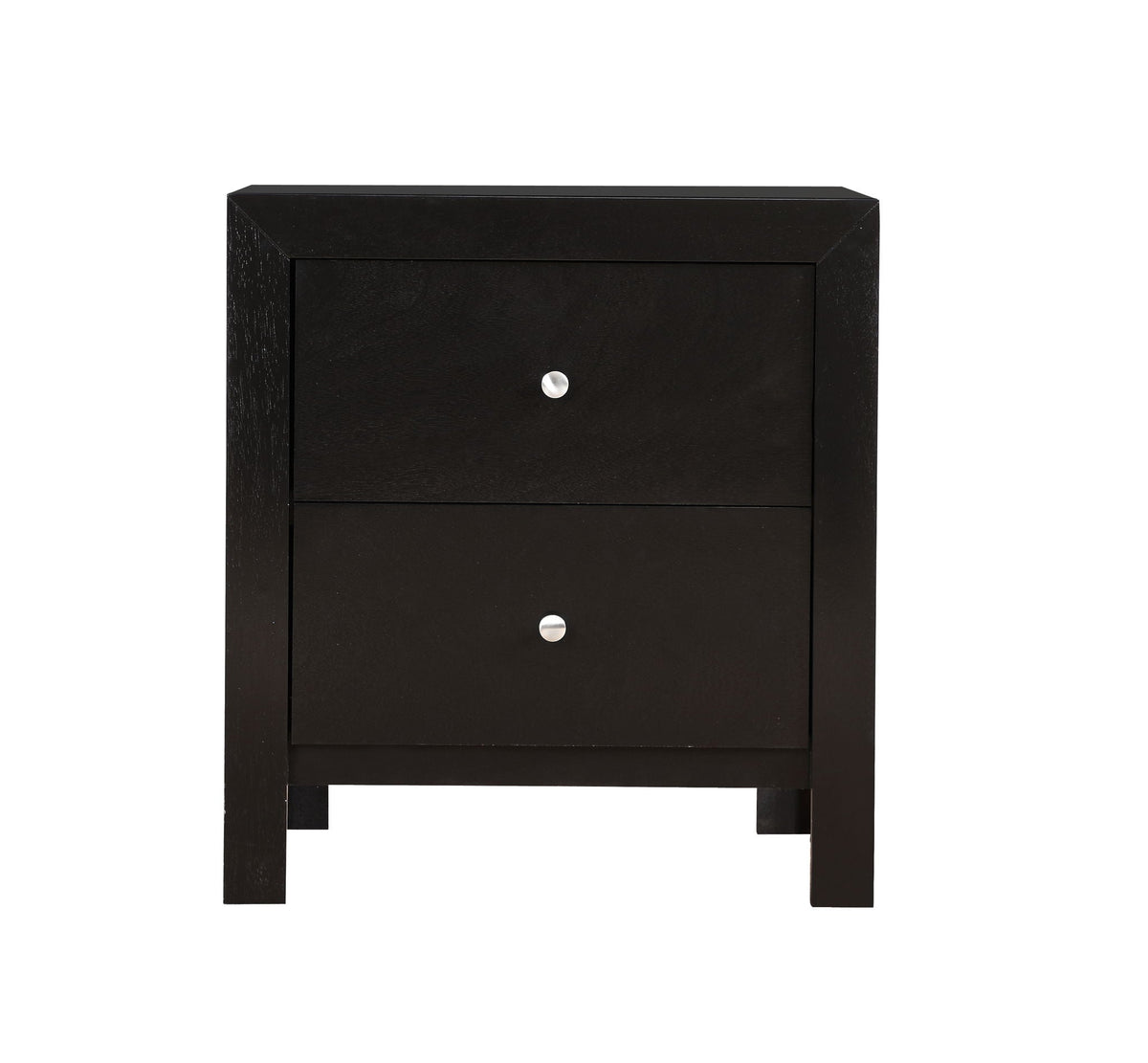 Charming Nightstand With Drawers - Wood Nightstand with Storage - Dark Gray, Dark Red, Black, White, photo 23 of 24