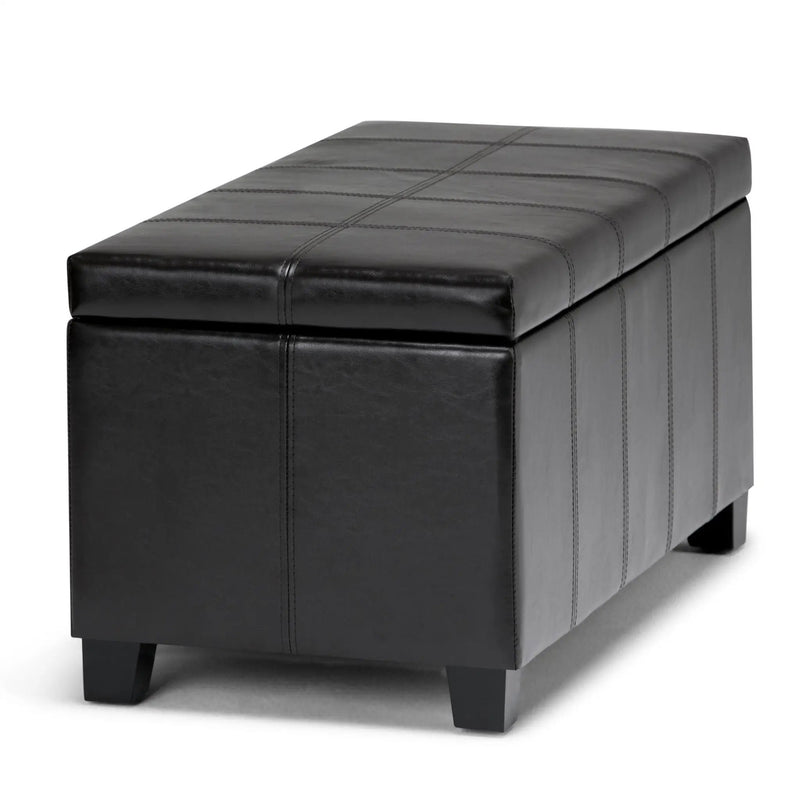 Dover - Upholstered Storage Ottoman Bench by HouseOfZazla