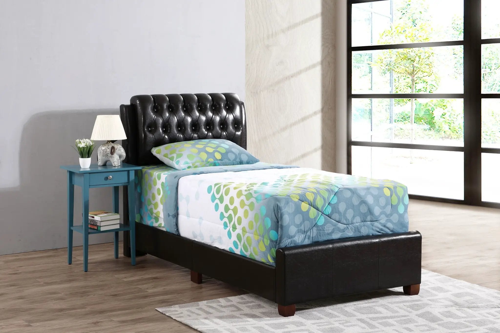 Tufted Upholstered Bed by Unique Piece Furniture