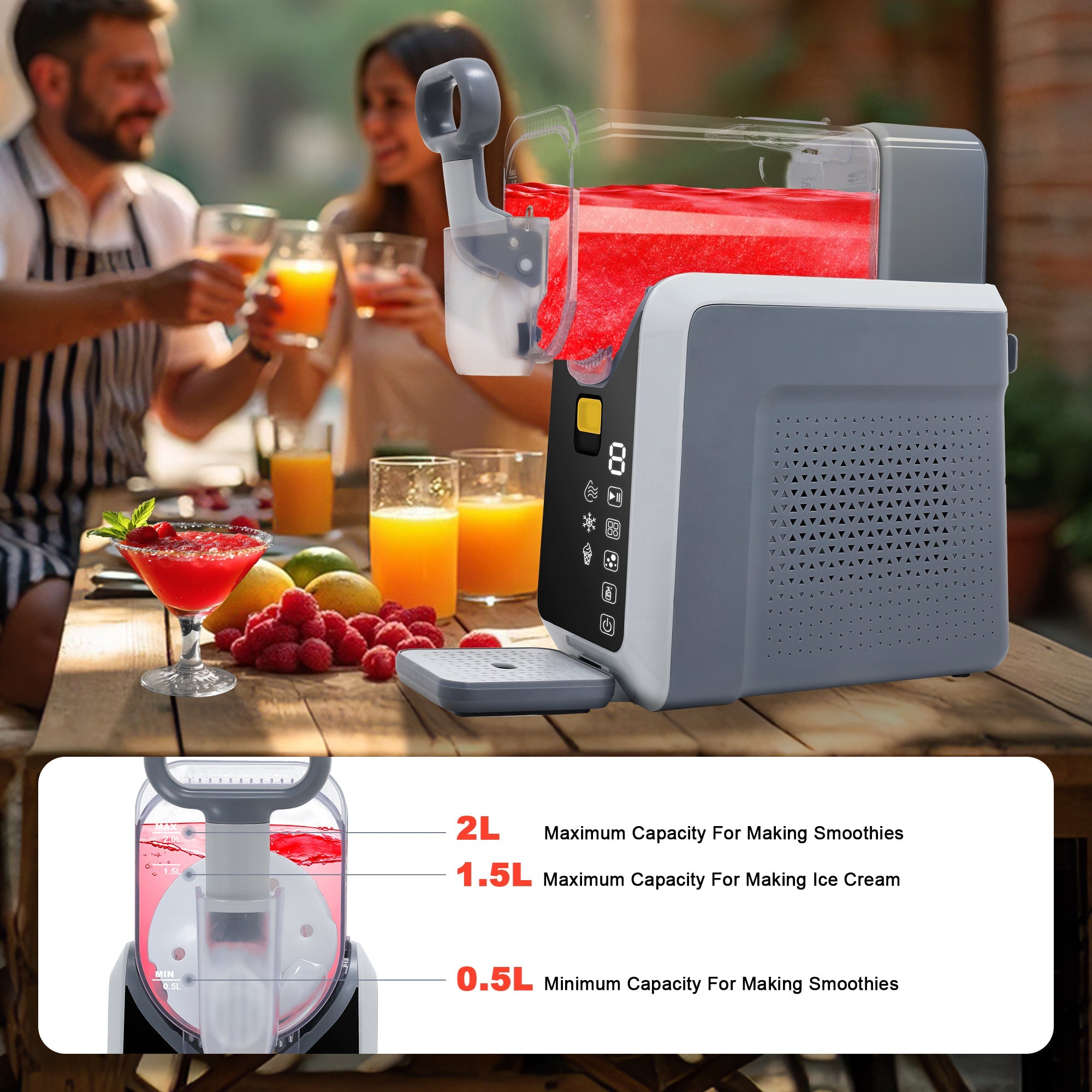 Slushie Machine for Home No Ice Needed by HouseOfZazla