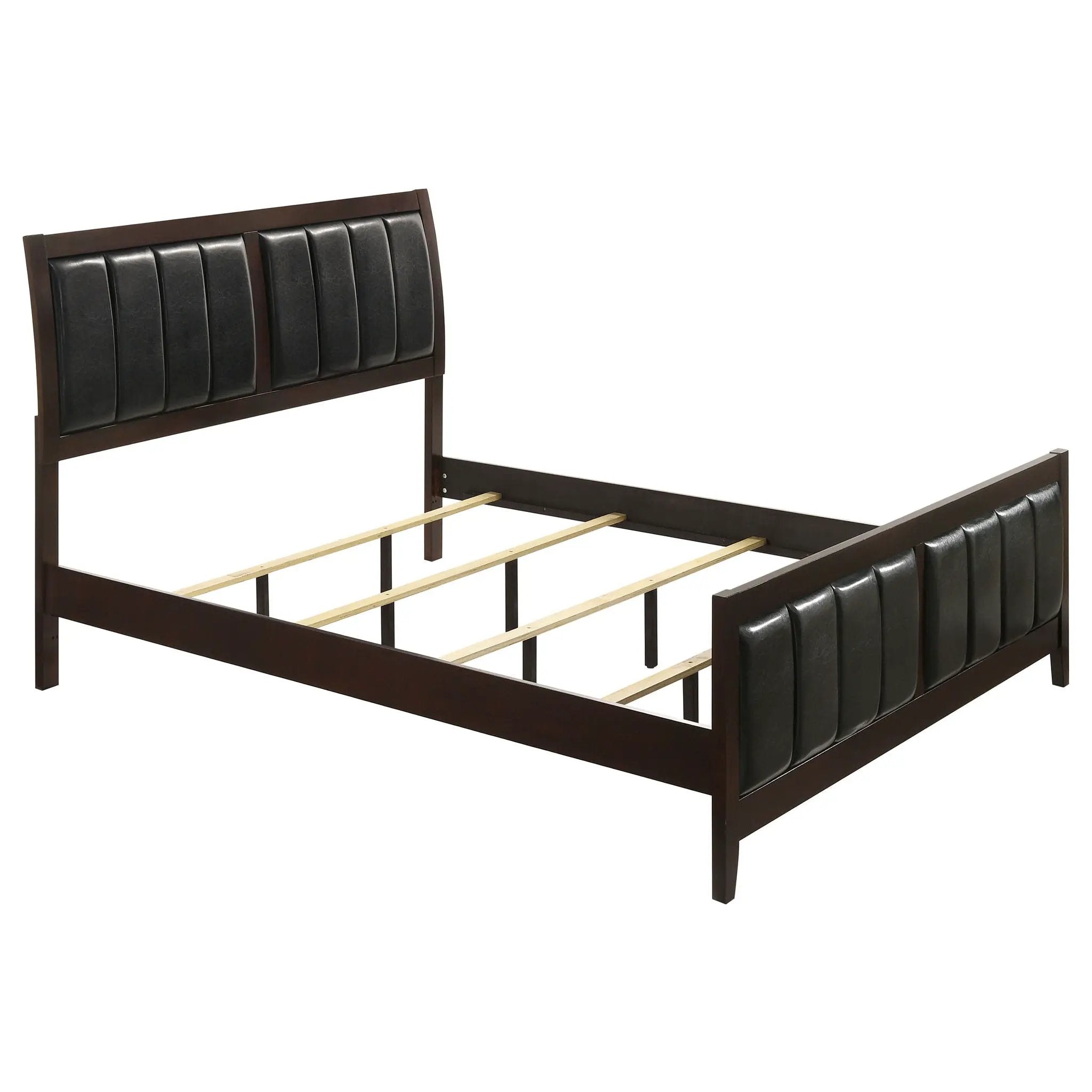 Carlton 5-piece Eastern King Bedroom Set Cappuccino by Unique Piece Furniture