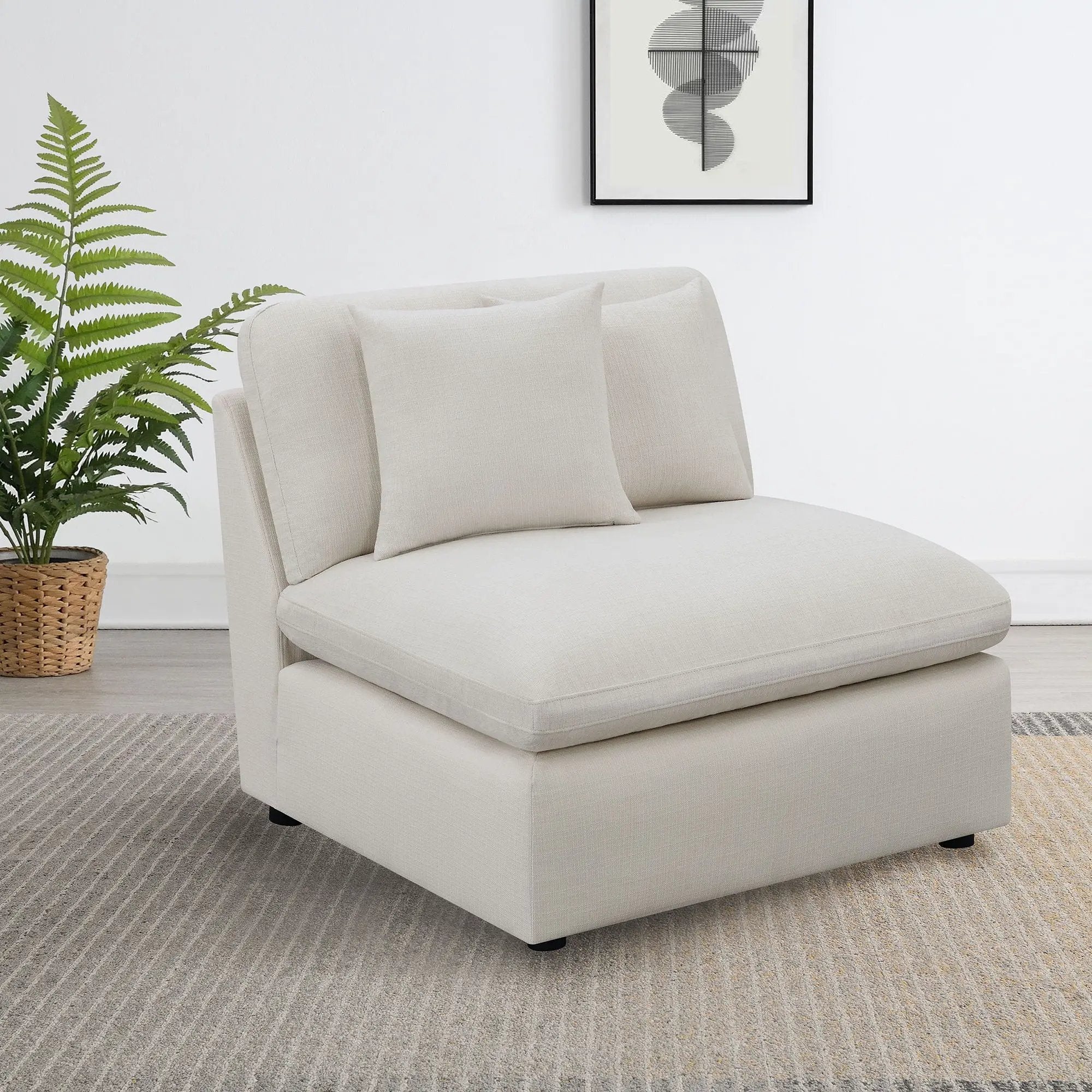 Greeley - Armless Chair by HouseOfZazla