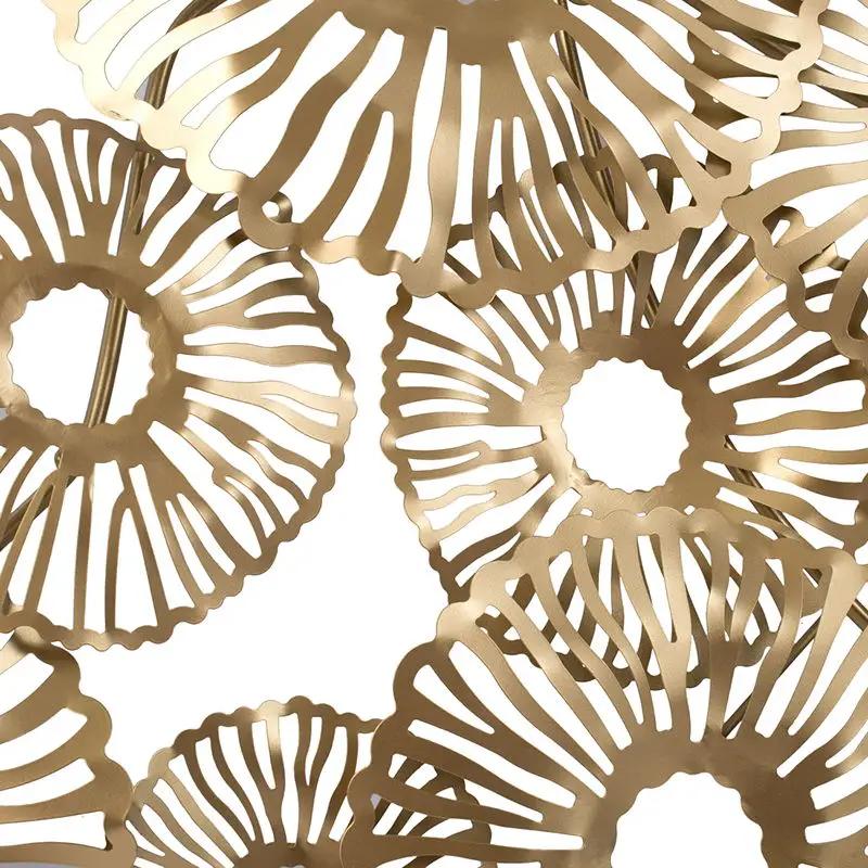Iron Wall Art - Gold by HouseOfZazla