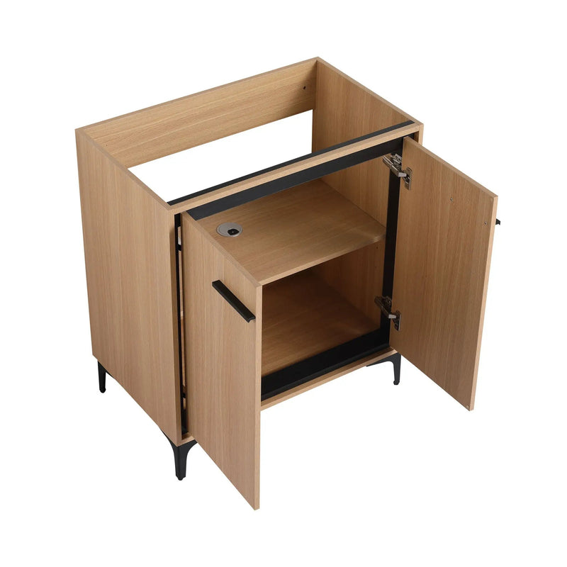 Modern Bathroom Vanity Cabinet With Soft Closing Doors by Unique Piece Furniture