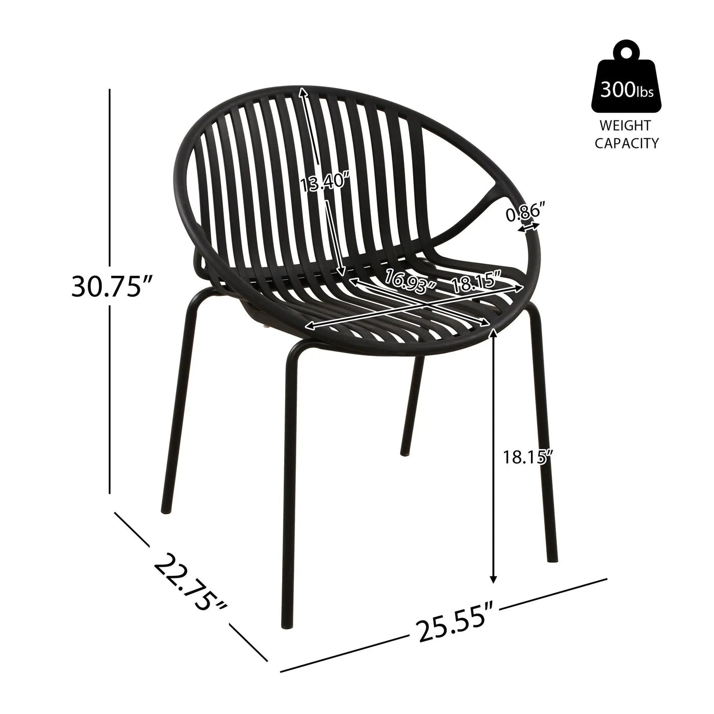 7 Piece Dining Set With Stackable Chairs by HouseOfZazla