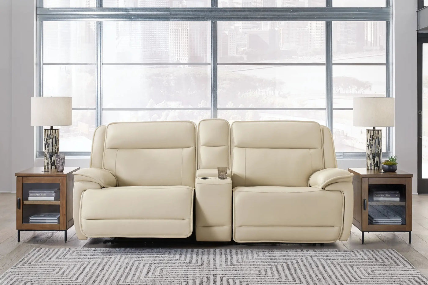 Double Deal - Reclining Sectional by Unique Piece Furniture