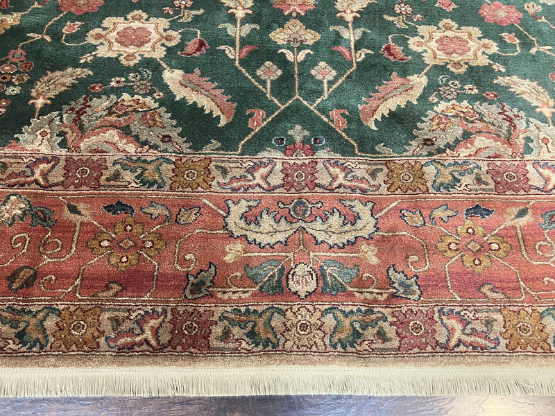 Karastan Rug 8.8 x 10 Samovar Teawash Agra #900-905, Vintage Wool Karastan Area Rug by Jewel Rugs