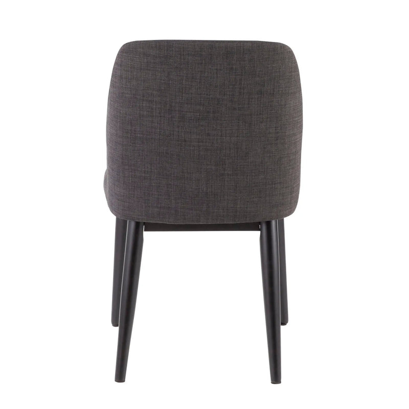 Tintori - Contemporary Dining Chair (Set of 2) - Charcoal by Unique Piece Furniture