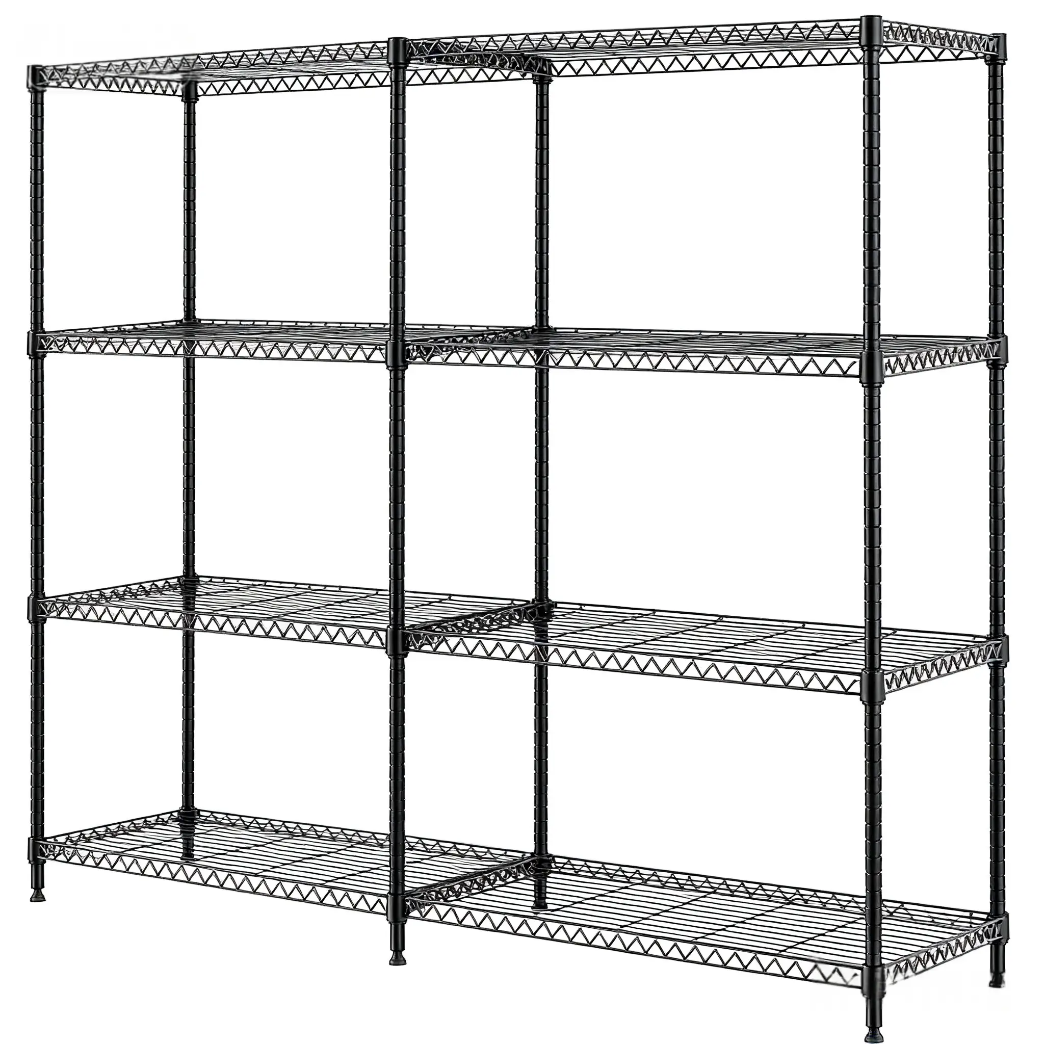 4 Tiers Metal Storage Shelves by HouseOfZazla