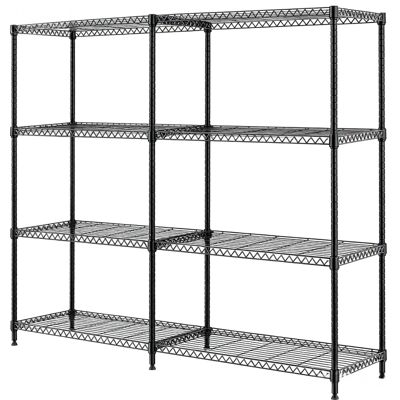 4 Tiers Metal Storage Shelves by HouseOfZazla