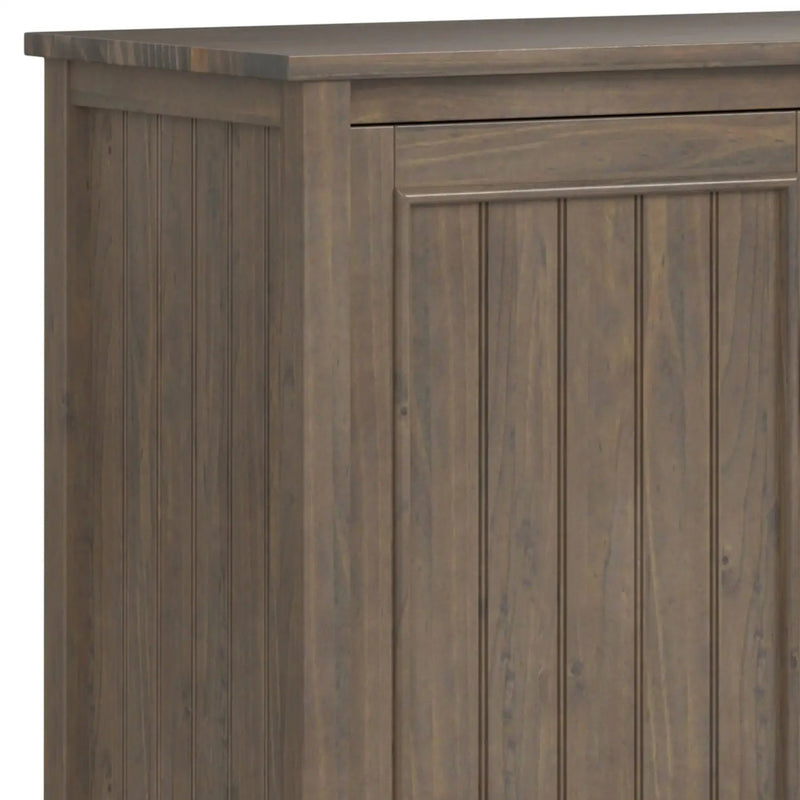 Lev - Wide Storage Cabinet - Smoky Brown by Unique Piece Furniture