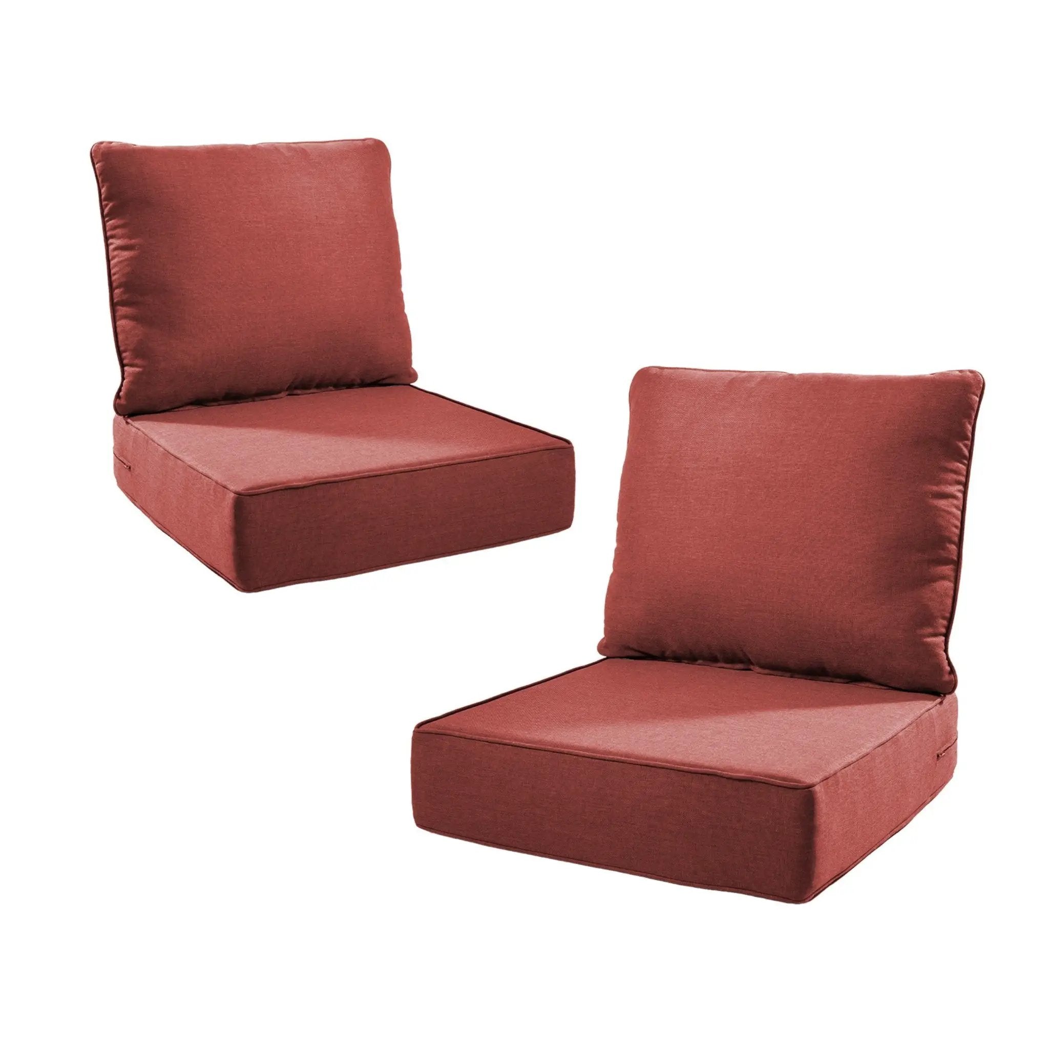6" Thicker Outdoor Chair Cushion Set by HouseOfZazla