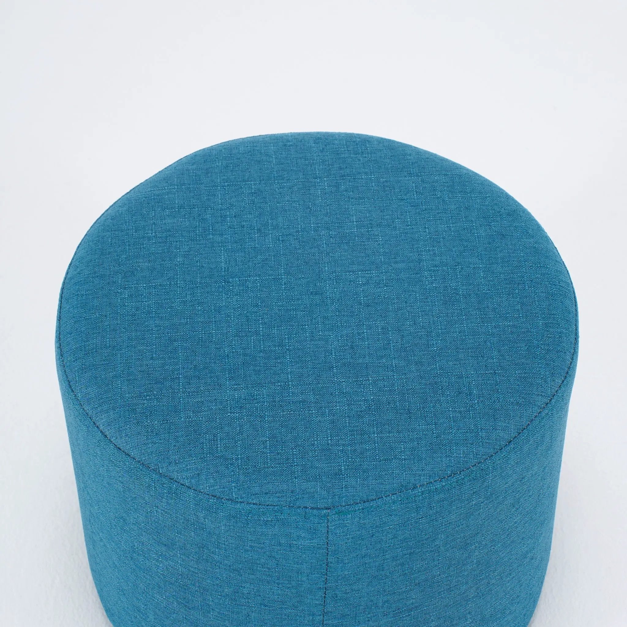 Nesting Ottomans, Round Coffee Table & Bench With Tray (Set of 2)