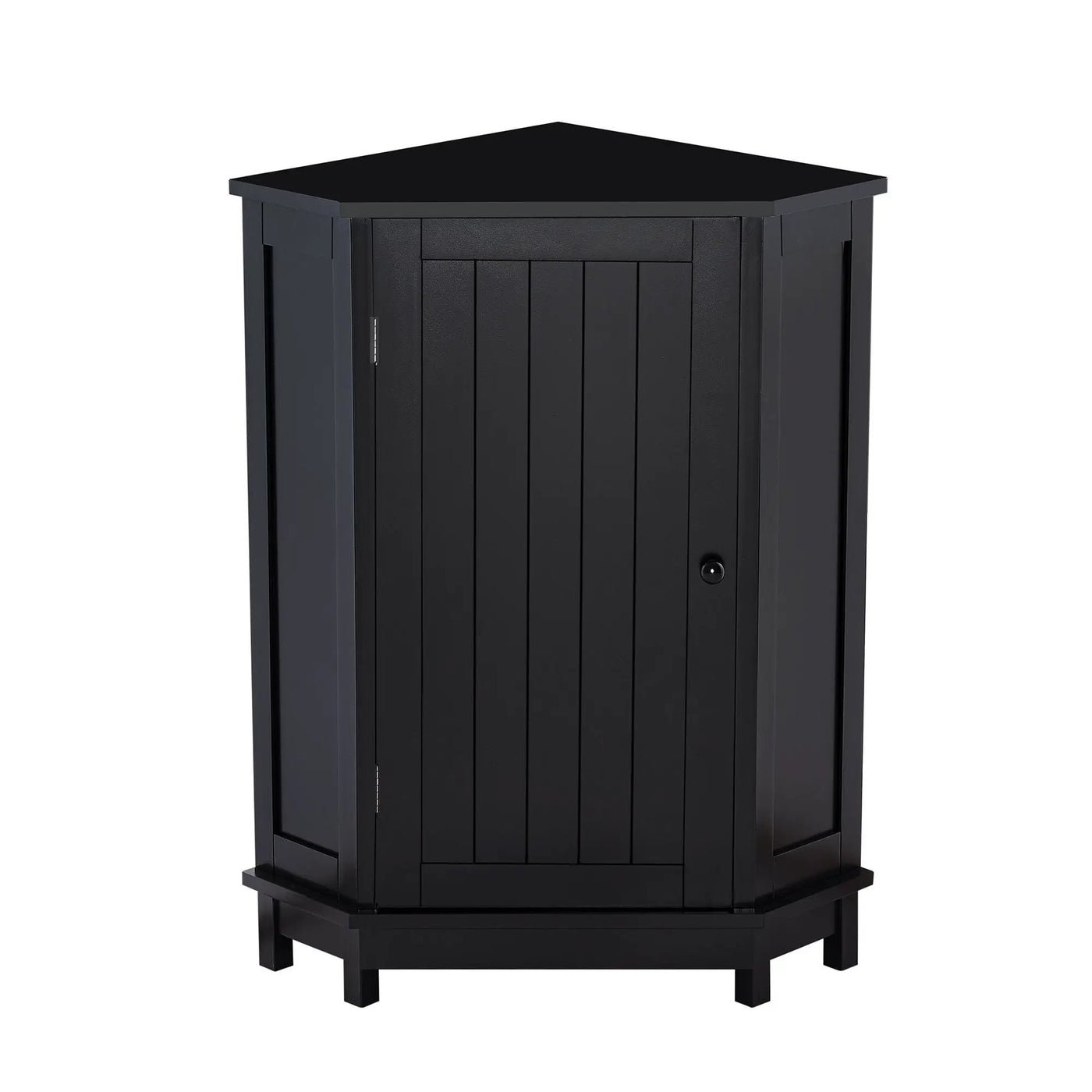 Bathroom Cabinet Triangle Corner Storage Cabinet With Adjustable Shelf Modern Style by HouseOfZazla