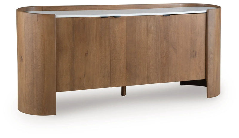 Fitzroy - Accent Cabinet - Brown / White by Unique Piece Furniture