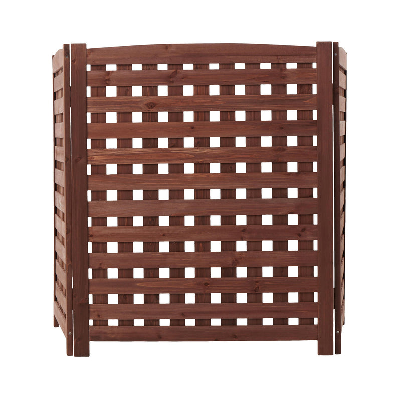 3 Panel Outdoor Air Conditioner Fence Screen by HouseOfZazla