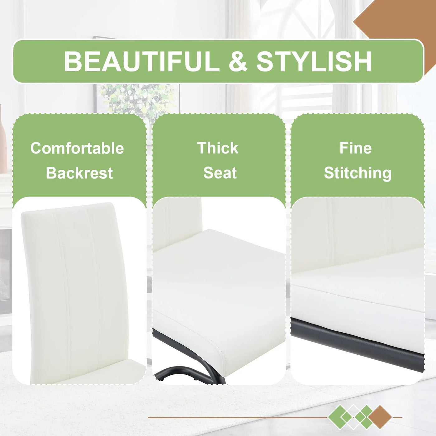 Upholstered Dining Chairs For Dining Room by HouseOfZazla