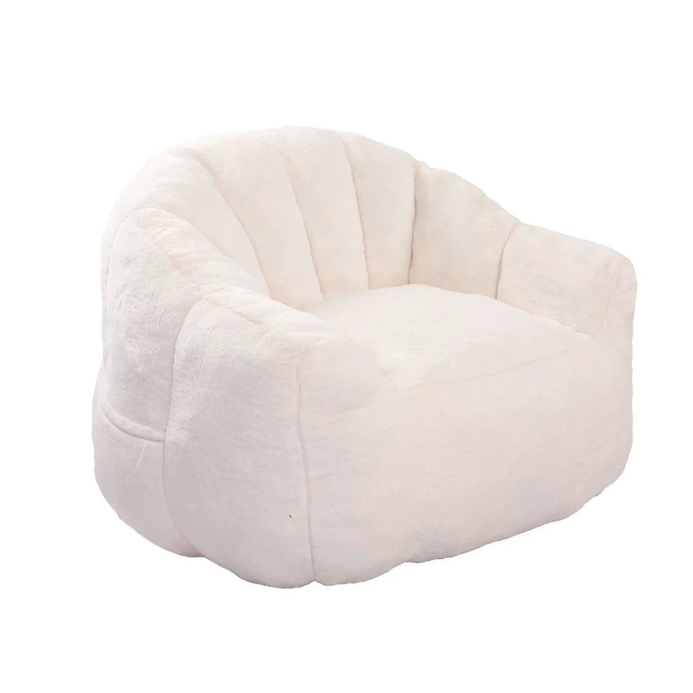 Beanbag Chair, Beanbag Sofa Chair With Armrests Stuffed High Density Foam by HouseOfZazla