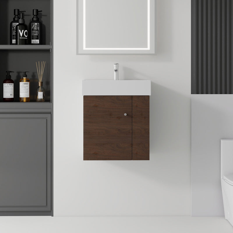 21.6 Inch Floating Bathroom Vanity with Sink by HouseOfZazla