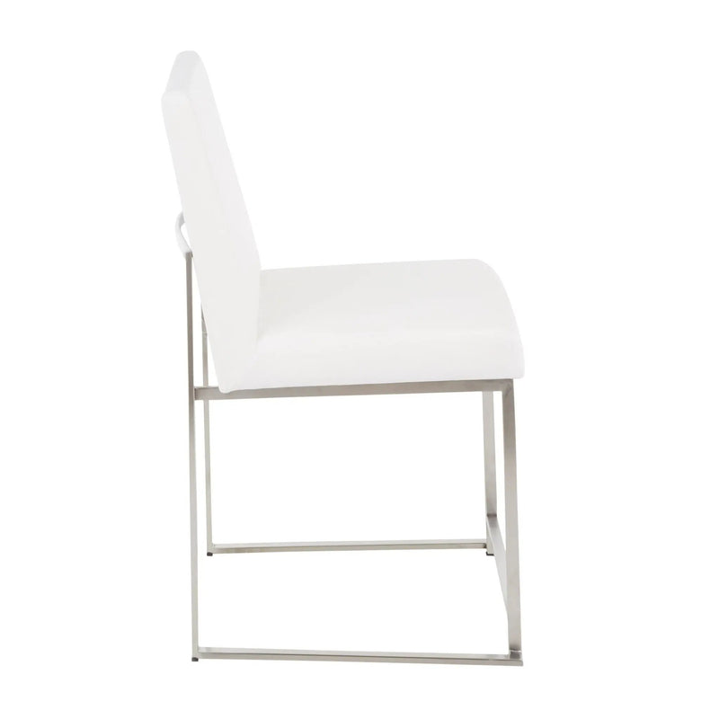 Fuji - Contemporary Modern Elegance High Back Dining Chair (Set of 2) by Unique Piece Furniture